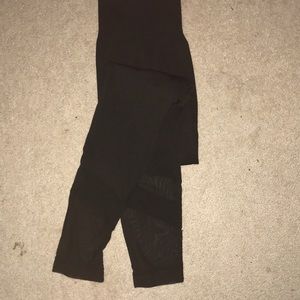 Mesh Ankle Leggings